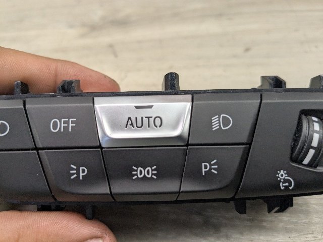 20-24 OEM BMW F44 228 M235 Headlight Switch Control Panel Light Module BLACK