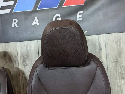 19-21 OEM BMW G20 G01 G02 Front Driver Passenger Sport Seats Leather Brown SET