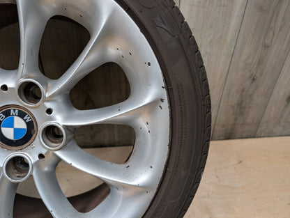 03-08 OEM BMW E85 Z4 Rim Wheel 17x8" ET:47 LA Wheel Turbine Style 106