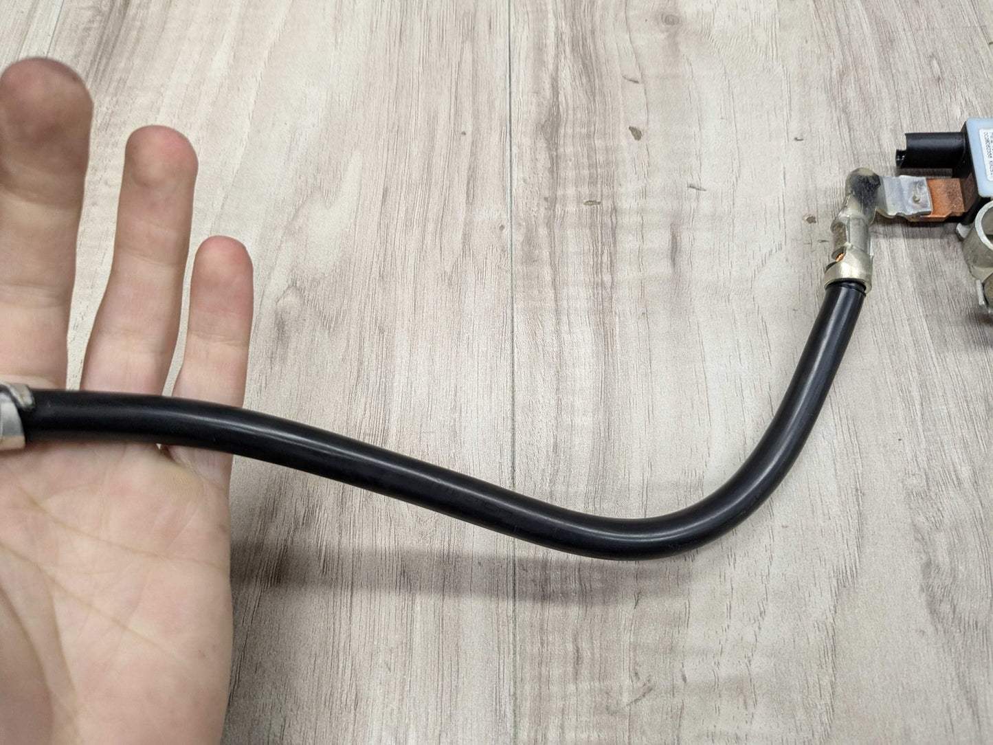 2022 BMW Z4 G29 Battery Negative IBS Wire Cable 9855909 OEM BMW G05 G07 G20 G22 G23 G26 G42 Battery Negative Cable Terminal IBS Sensor