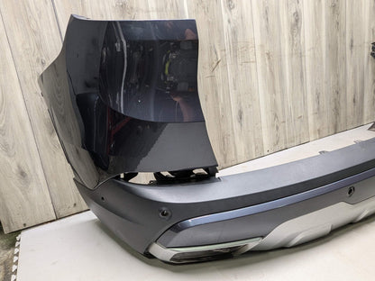 DENT* 19-23 OEM BMW G05 X5 Rear Bumper Cover Panel w/ Diffuser COMPLETE Gray C27 Grey Arktikgrau Brillanteffekt Metallic (C27)