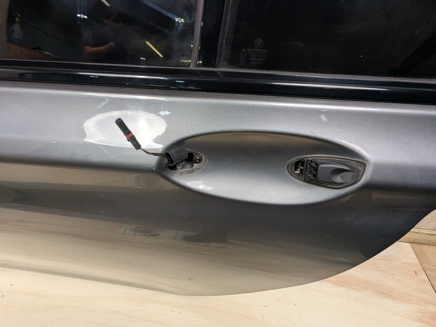 16-22 OEM BMW G11 G12 740 750 M760 Rear Left Driver Door Shell Panel Gray C26 MAGELLANGRAU METALLIC (C26)