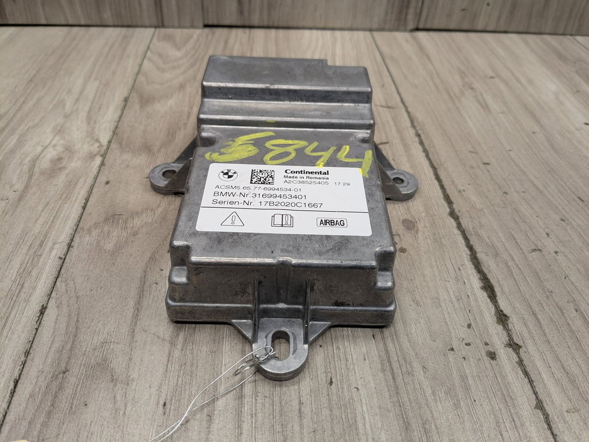 2017-2023 BMW M550i G30 SRS Airbag Air Bag Module 6994534 PRE-LCI OEM BMW F90 F97 G01 G12 G30 SRS ICM Control Module Unit