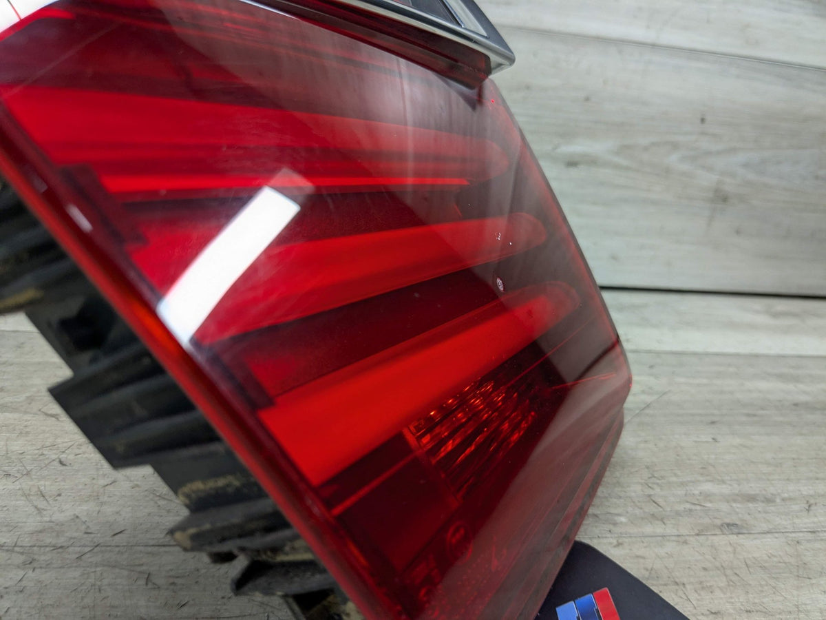13-15 OEM BMW F01 F02 LCI 740 750 LED Rear Left Driver Side Inner Tail Light