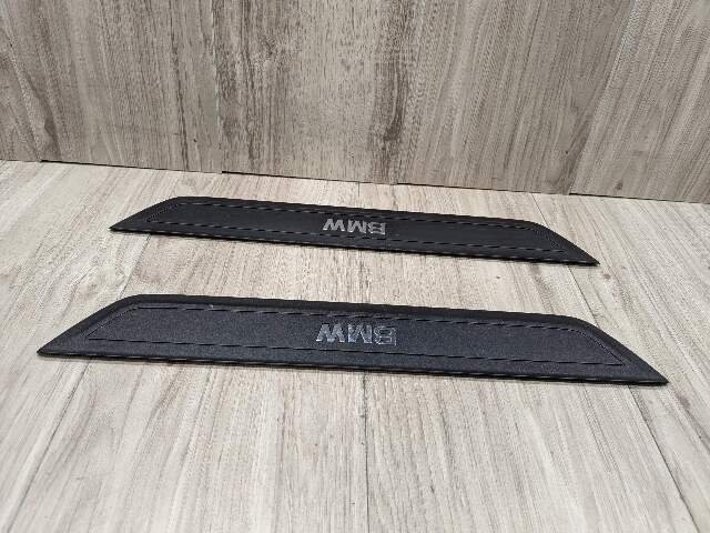 OEM BMW F25 F26 X3 X4 Front Left Right Door Sill Cover Trim Kick Plates SET