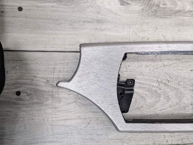 *OEM BMW Center Console Dash Panel Interior Trim Aluminum