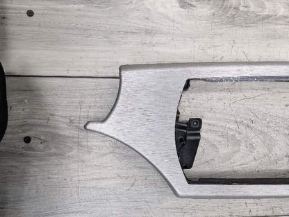 *OEM BMW Center Console Dash Panel Interior Trim Aluminum