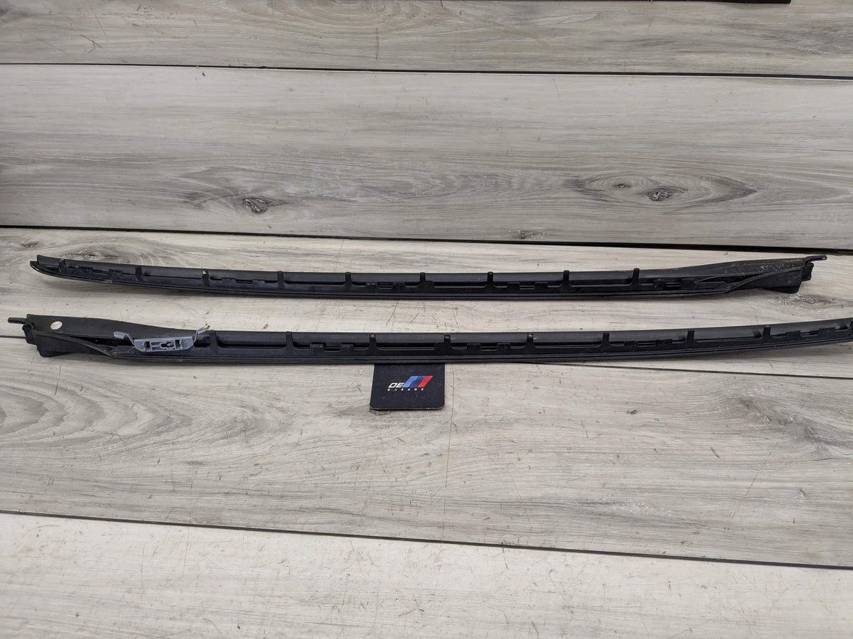 22-24 OEM BMW G26 430 M440 Front Left Right Windshield Side Drip Molding PAIR