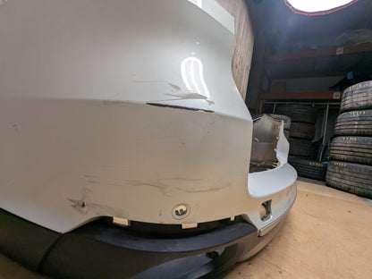 14-18 OEM BMW F15 X5 Rear Bumper Cover Panel Assembly White A96 MINERALWEISS METALLIC (A96)