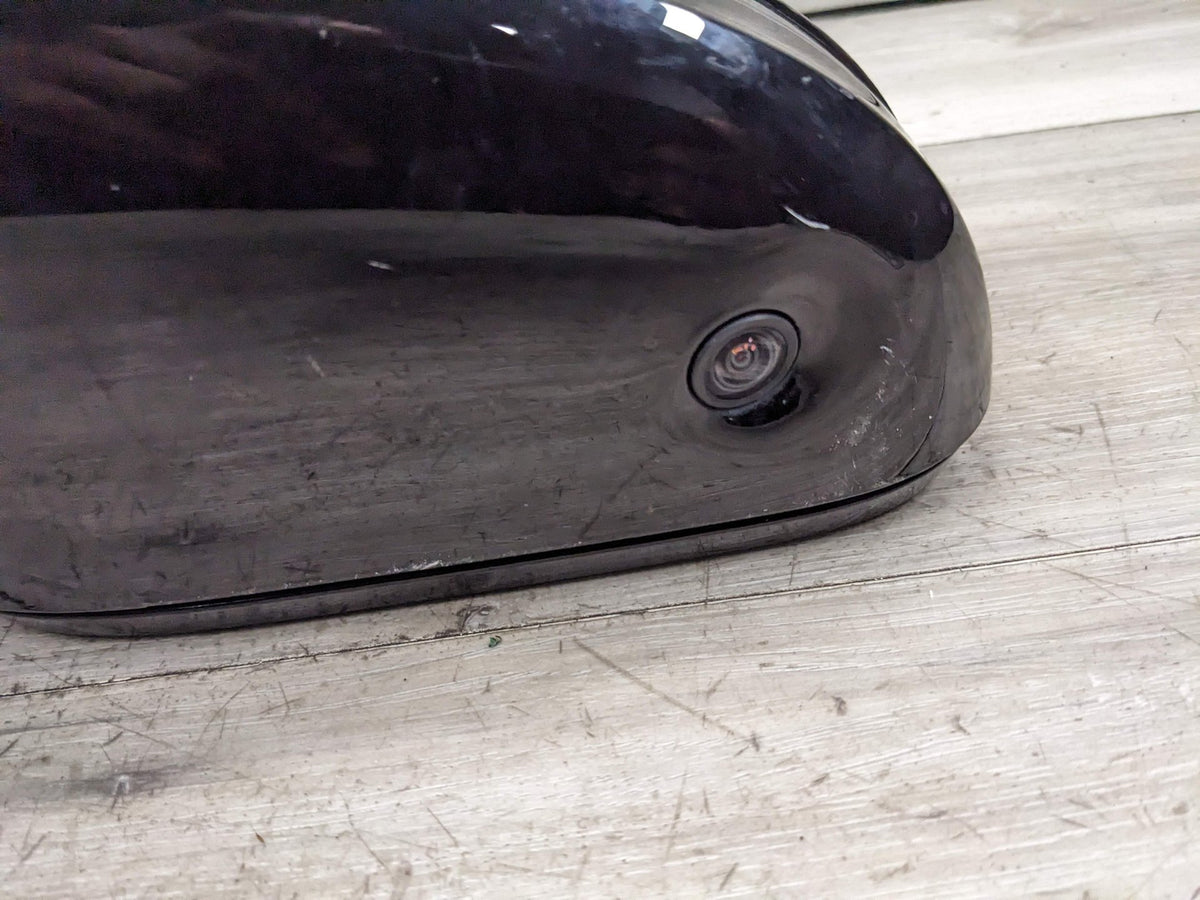 15-18 OEM BMW F83 M4 Left Driver Mirror Assembly Auto Dip Camera Black