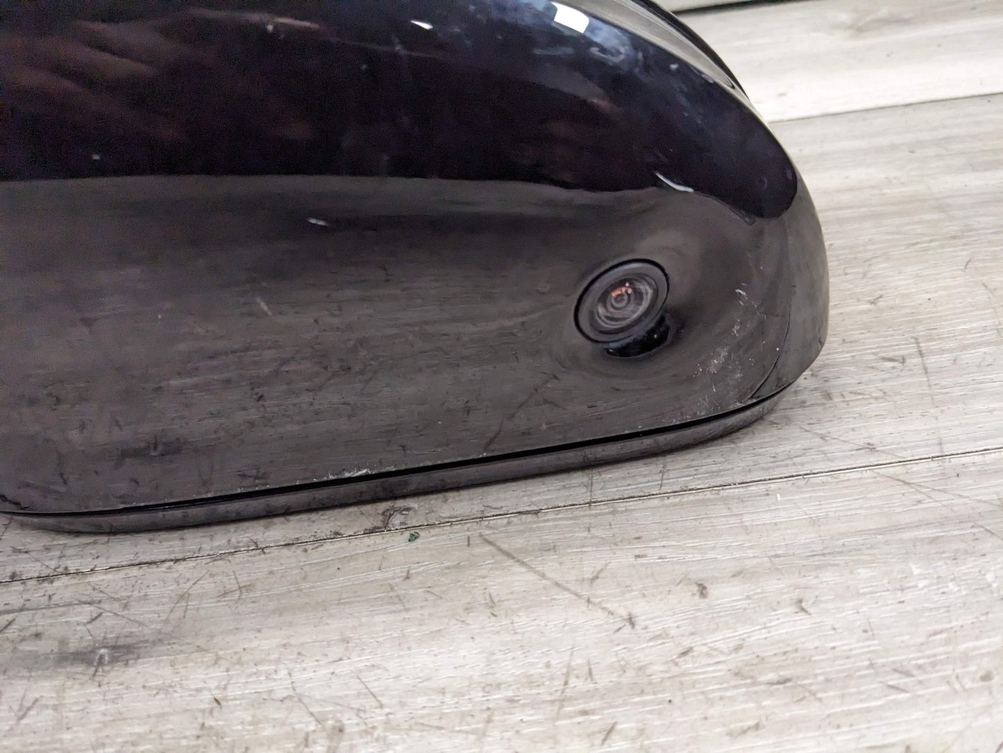 15-18 OEM BMW F83 M4 Left Driver Mirror Assembly Auto Dip Camera Black