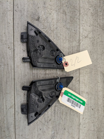 2009-2017 Mercedes-Benz E550 E-Class A207 Front Left Right Door Triangle Corner Speaker Assemblys SET 0