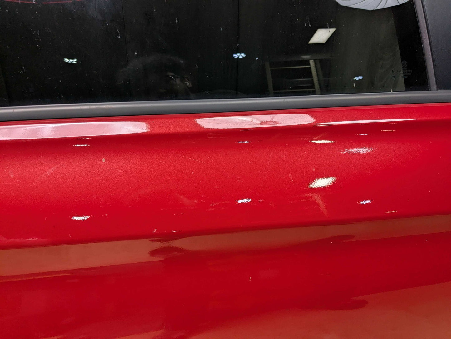 OEM BMW F30 F80 328 330 335 340 M3 Rear Right Passenger Door Shell Panel Red MELBOURNEROT METALLIC (A75)