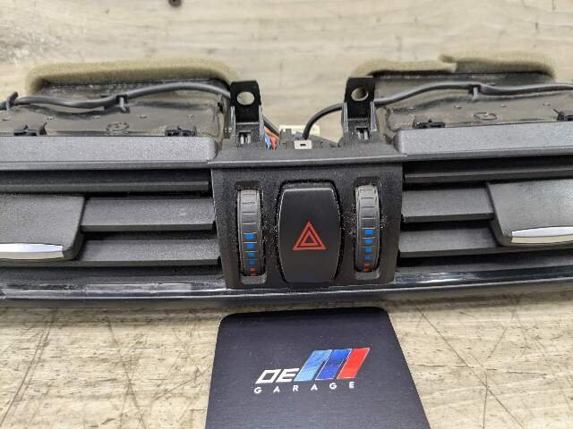 14-19 OEM BMW F15 F16 F85 F86 X5 X6 Dash Center Hazard Button AC Air Vent Grille