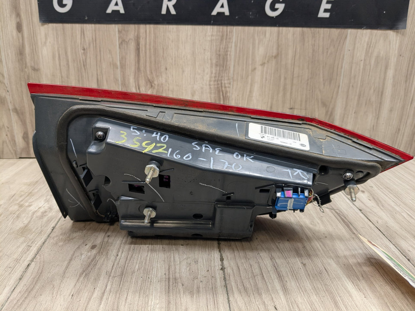 14-18 OEM BMW F15 F85 X5 X5M Rear Right Passenger Trunk Inner Stop Tail Light