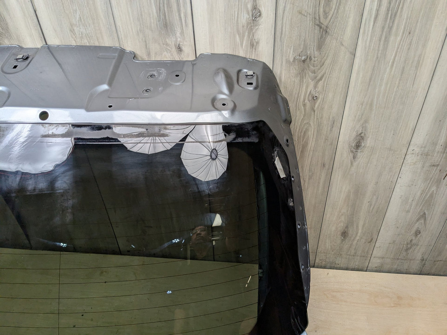*14-18 OEM BMW F15 F85 X5 X5M Rear Liftgate Tailgate Trunk Lid Gate Door Shell SPACEGRAU METALLIC (A52)