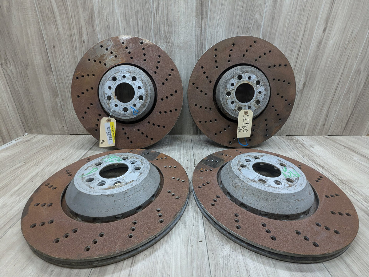 2020-2024 BMW X3 F97 Front Rear Left Right Brake Disc Rotors SET 8054825