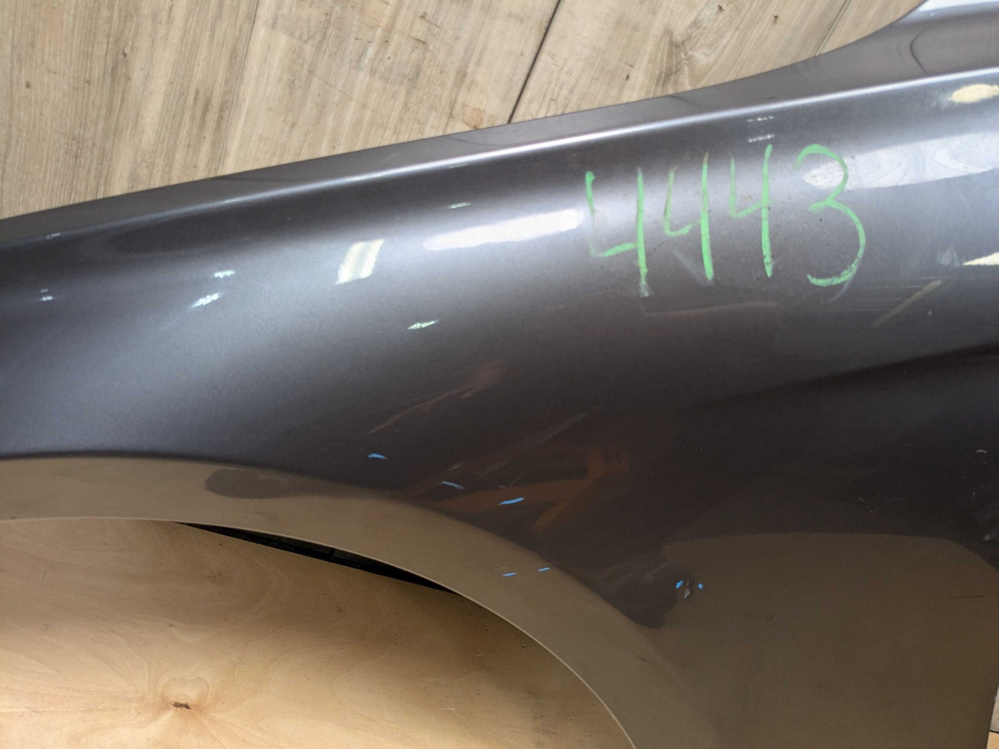 *12-18 OEM BMW F30 F31 328 330 335 340 Left Driver Side Fender Panel Gray B39 MINERALGRAU METALLIC (B39)