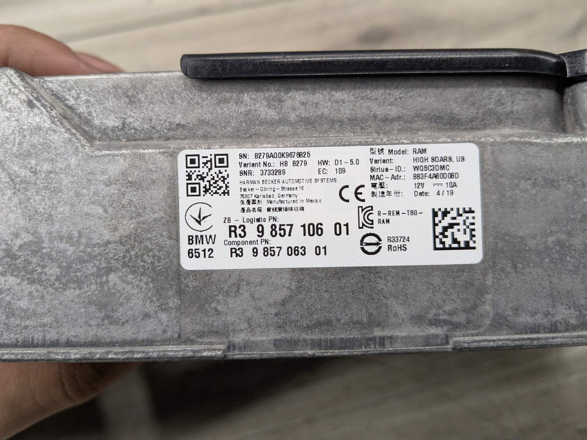 OEM BMW G05 X5 Amplifier Receiver Audio Control Module SDARS
