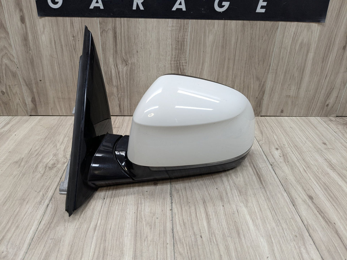 18-24 OEM BMW G01 X3 Left Driver Side Mirror Heated Memory Auto Dip SHADOW GLOSS