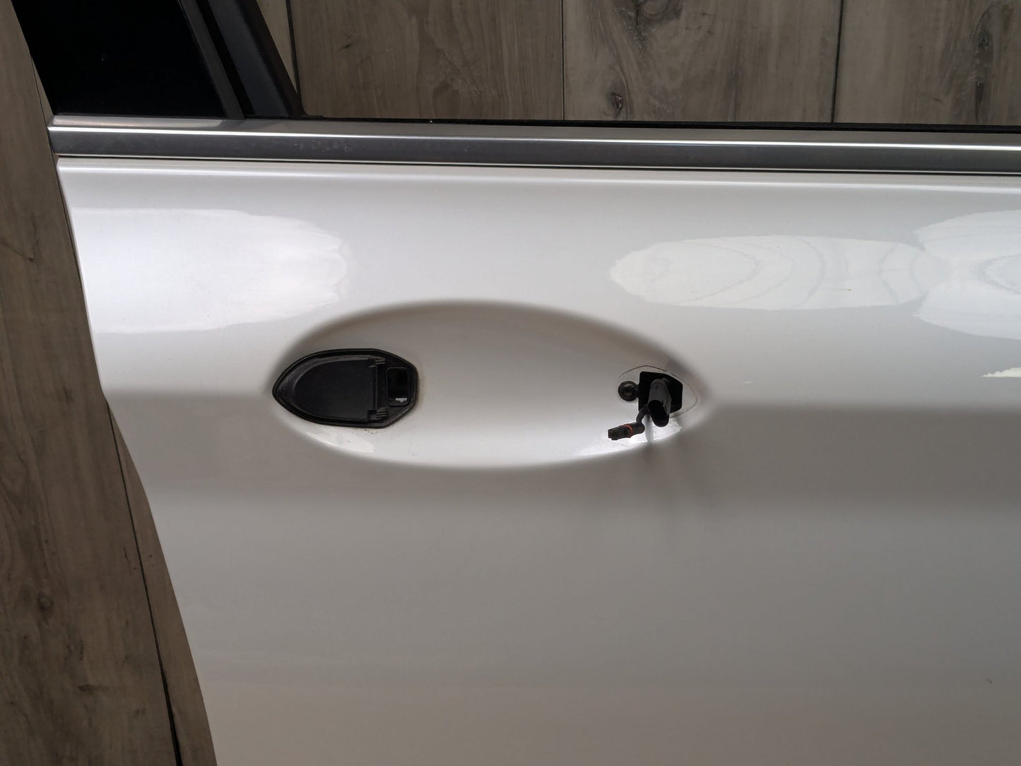 18-24 OEM BMW F97 G01 X3 X3M Front Right Passenger Side Door Shell Panel White MINERALWEISS METALLIC (A96)