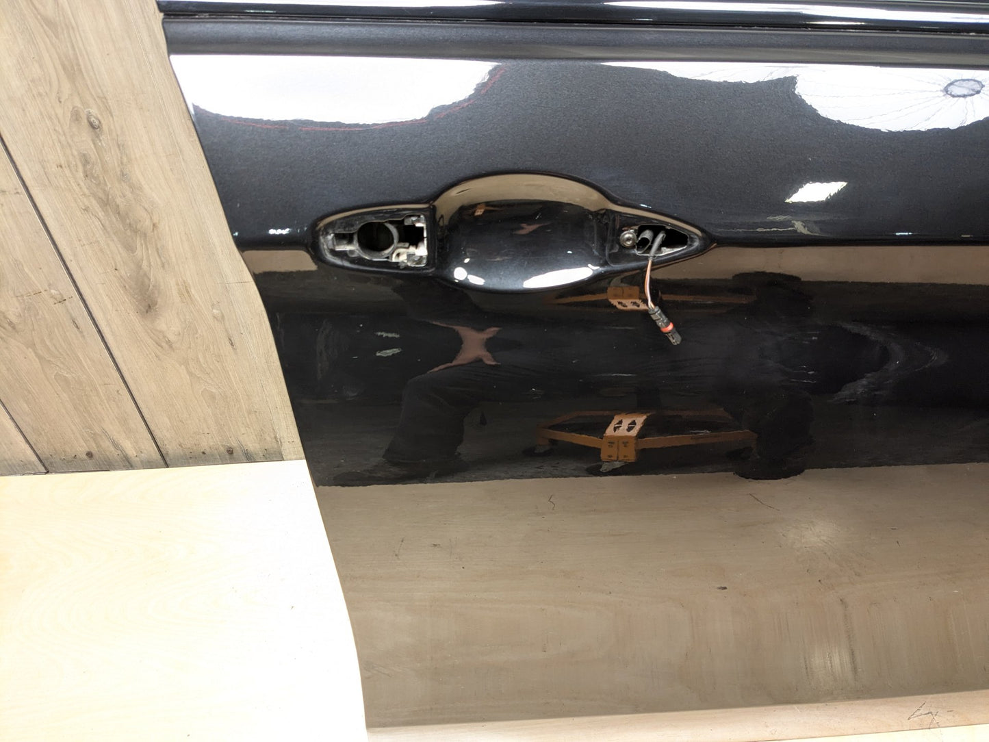 15-19 OEM BMW F16 X6 F86 X6M Front Right Passenger Door Shell Panel Black 475 BLACK SAPPHIRE METALLIC (475)