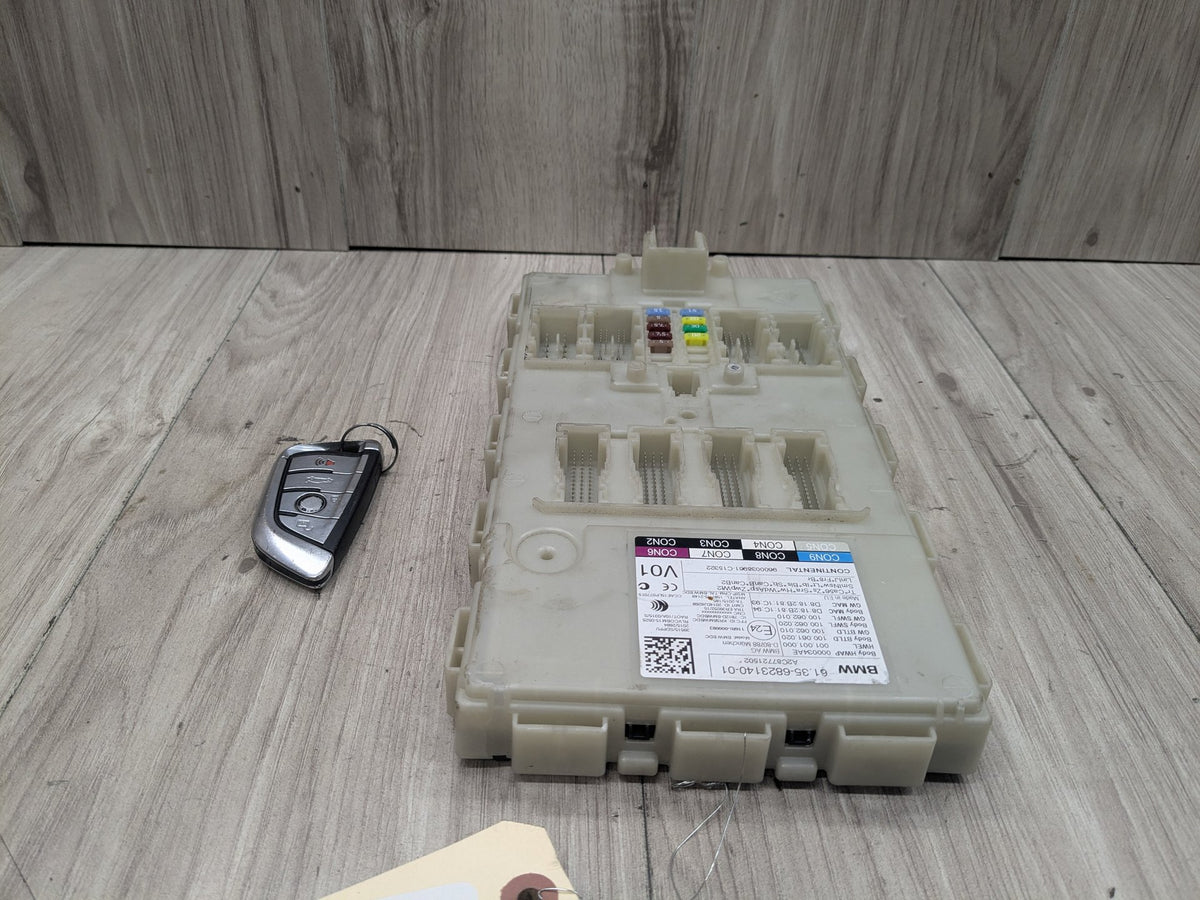 OEM BMW F90 F97 G01 G12 G30 BDC Body Domain Control Control Module Unit w/ Key