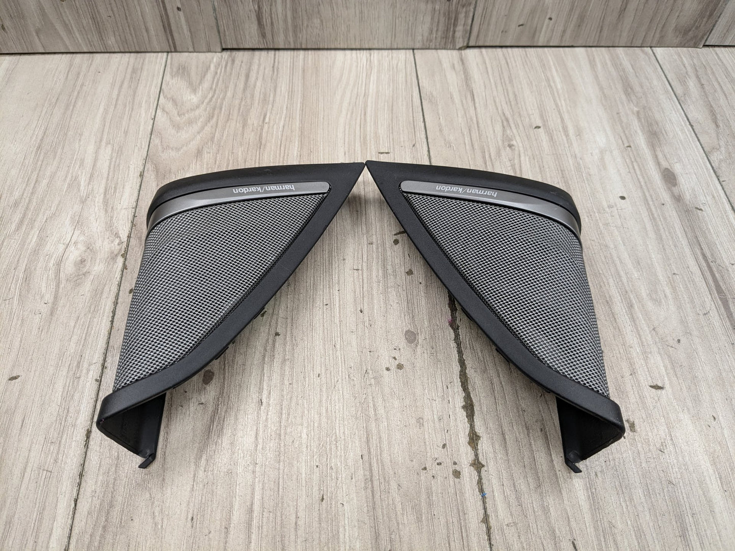 2017-2023 BMW M550i G30 Front Left Right Door Triangle Corner Speaker Assemblys SET 7409156 OEM BMW F90 G30 530 540 M550 HARMAN KARDON Left Right Door Speaker Tweeter PAIR