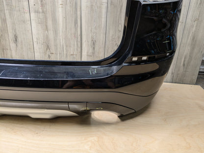 18-21 OEM BMW G01 X3 30i 30iX X LINE Rear Bumper Cover Panel w/ Diffuser Black SCHWARZ II (668)