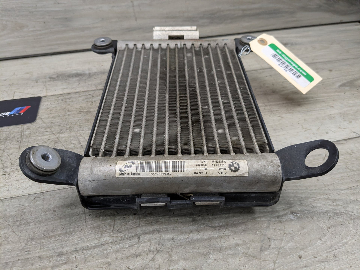2014 BMW 335i F30- Secondary Auxiliary Radiator PN: 7628056