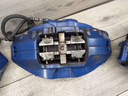 17-23 OEM BMW G30 530 540 M550 Front Rear Left Right Brake Calipers SET Blue