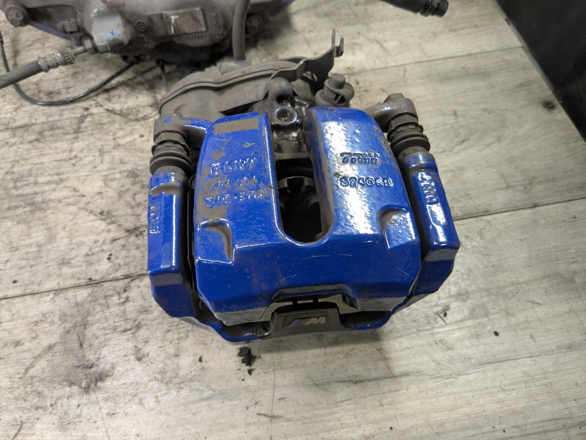 2018-2024 BMW X3 G01 Front Rear Left Right Brake Caliper SET 6891283 *OEM BMW G01 X3 M40 G20 M340 FRONT REAR Left Right Brake Calipers BREMBO Blue