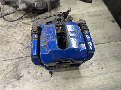 2018-2024 BMW X3 G01 Front Rear Left Right Brake Caliper SET 6891283 *OEM BMW G01 X3 M40 G20 M340 FRONT REAR Left Right Brake Calipers BREMBO Blue