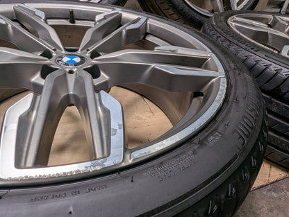 18-24 OEM BMW F97 G01 G02 X3 X4 Rims Wheels 21x9.5/8.5 ET:30/43 Style 718M SET