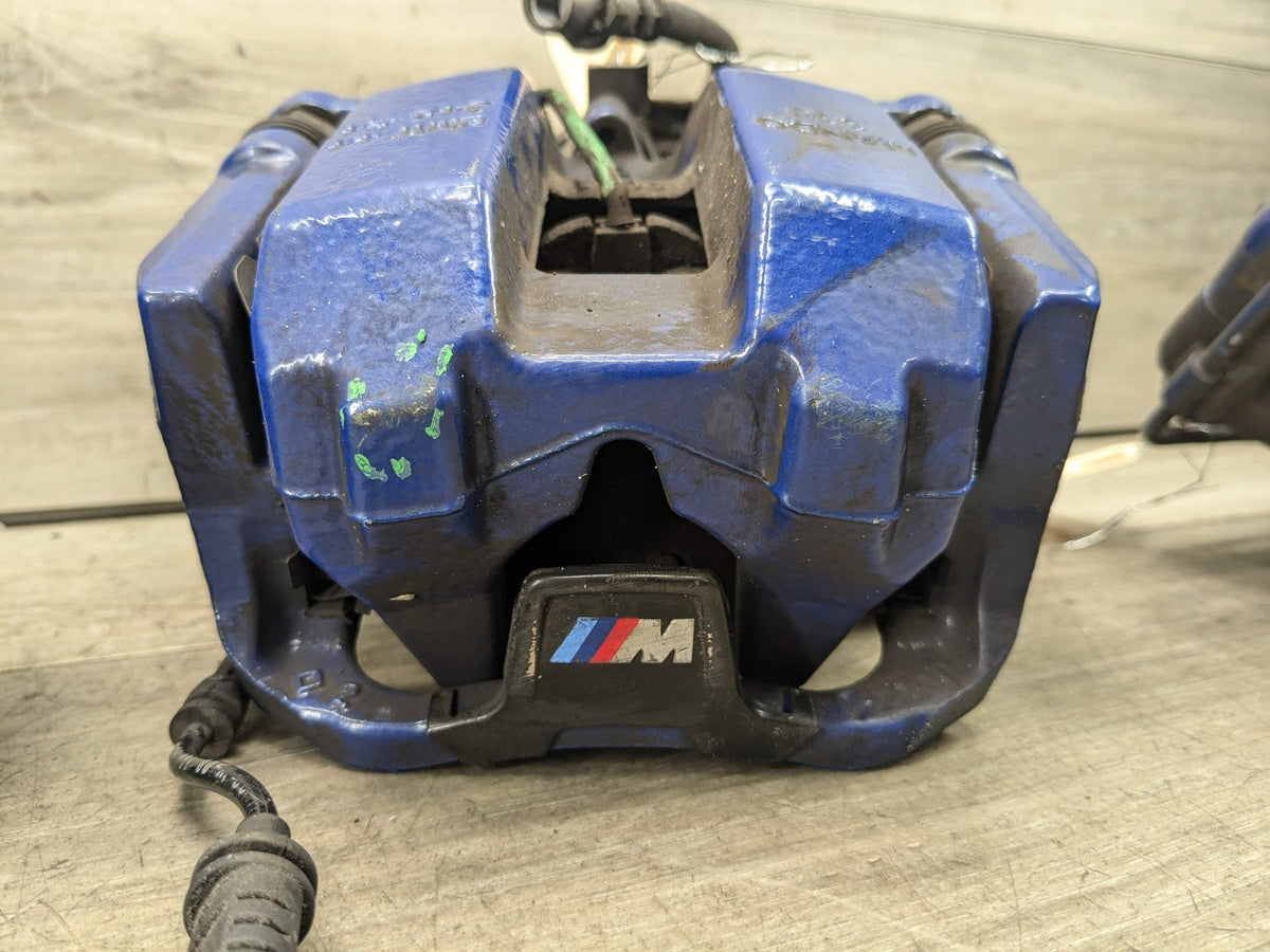 2020 BMW M340i G20 Front Rear Left Right Brake Caliper SET 6891236 OEM BMW G20 G22 G23 M240 M340 M440 Front Rear Left Right Brake Calipers Blue SET