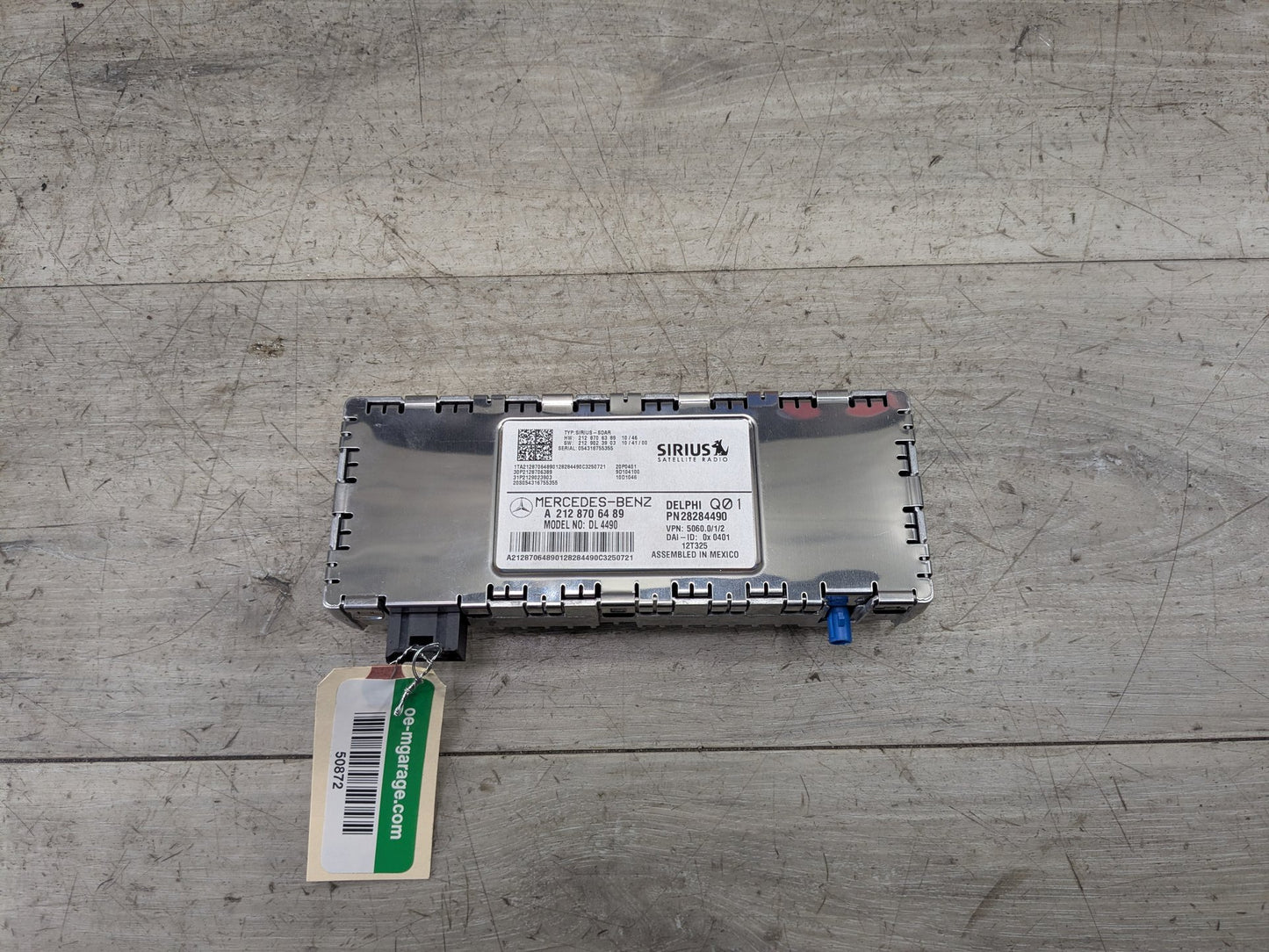 2009-2017 Mercedes-Benz E550 E-Class A207 Radio Receiver Module