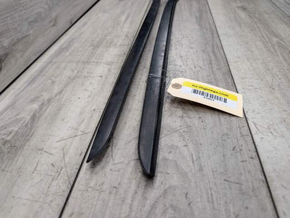 12-20 OEM BMW F30 F31 F80 M3 Front Left Right Windshield Side Drip Molding PAIR