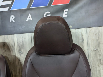 2019 BMW X3 G01 Front Left Driver Right Passenger Seat Assemblys SET Brown