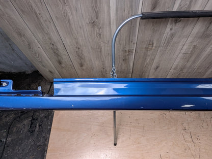 18-24 BMW G01 G02 F97 X3 X4 M Sport Left Driver Rocker Panel Blue C1M