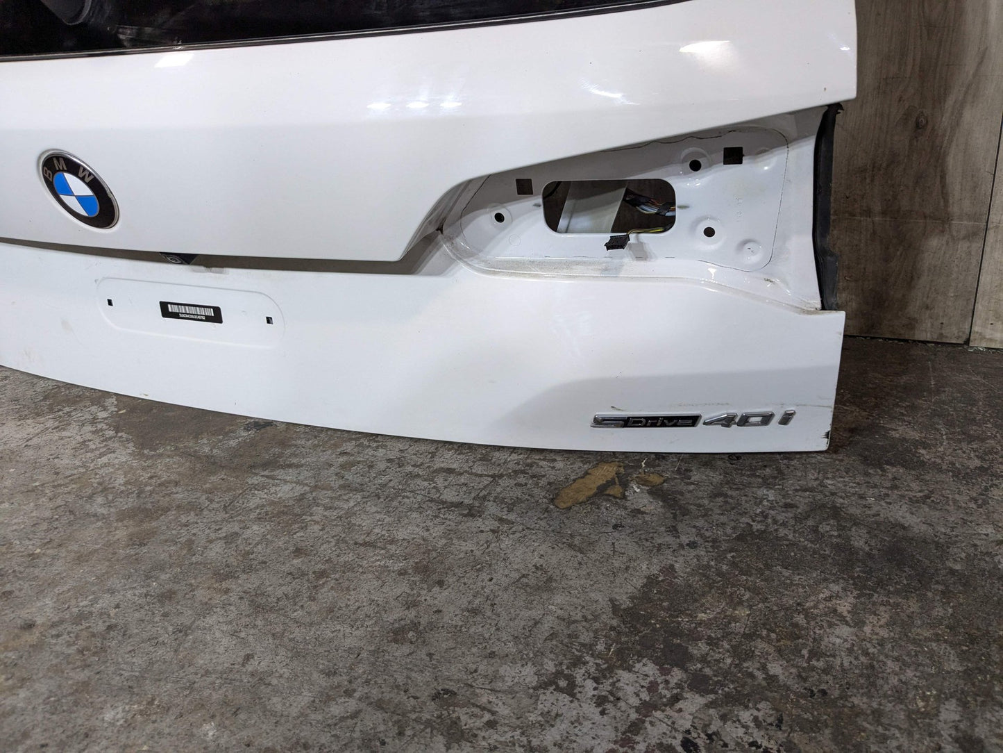 18-23 OEM BMW F39 X2 Rear Liftagte Tailgate Trunk Lid Tail Gate Upper Door White 300