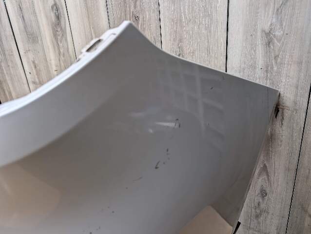 *14-18 OEM BMW F15 X5 Rear Bumper Cover PDC Holes w/ Diffuser N55 N57 White