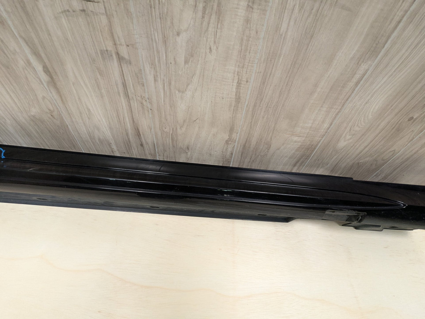 14-16 OEM Mercedes W212 E550 AMG Right Passenger Side Skirt Rocker Panel Black