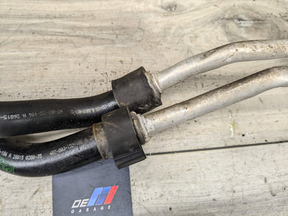 16-19 OEM BMW G30 F90 G11 G12 AT Transmission Oil Cooler Line Return Flow