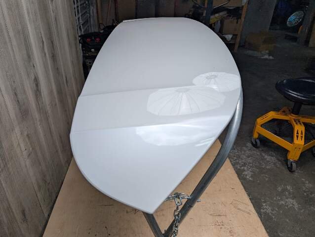 14-18 OEM BMW F15 X5 Rear Door Liftgate Spoiler Wing Molding Brake Light Panel