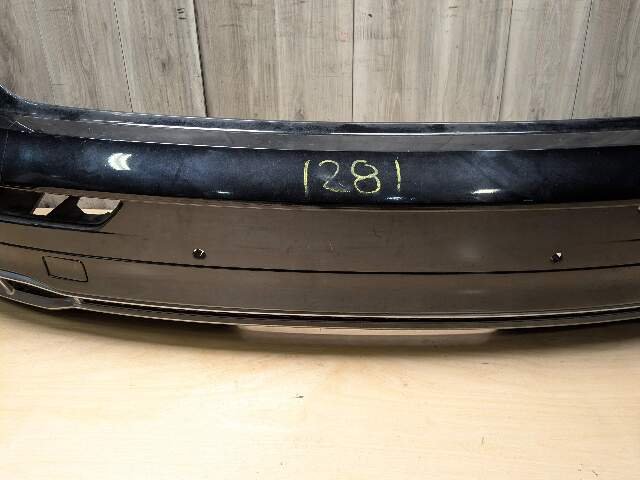 18-20 OEM AUDI Q5 SQ5 Rear Upper Lower Bumper Cover w/ Diffuser Black