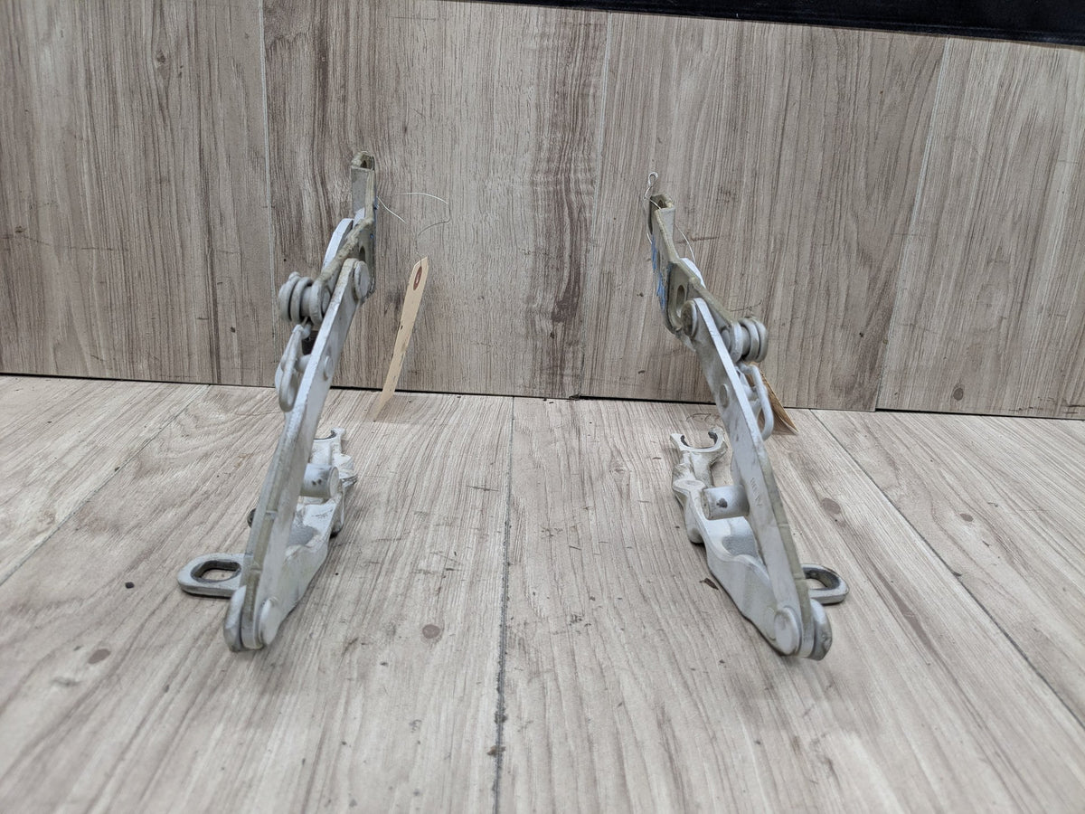 03-08 OEM BMW E85 Z4 Rear Left Right Trunk Lid Hinges PAIR White 300