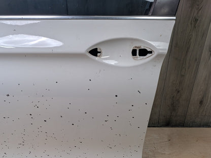 *11-16 OEM BMW F10 528 535 Sedan Front Left Driver Door Shell Panel White White 300