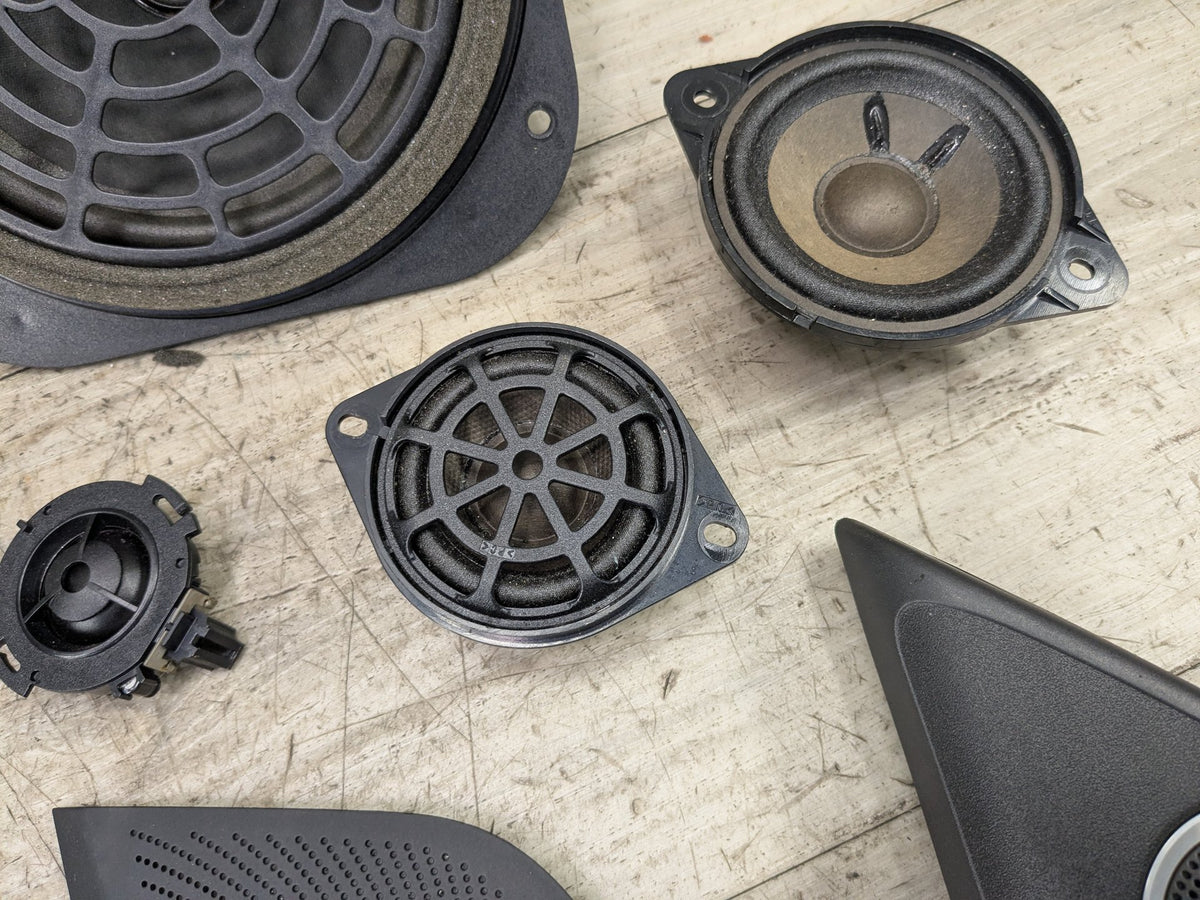09-17 OEM AUDI A5 S5 Bang & Olufsen Front Rear Door Tweeter Speakers SET