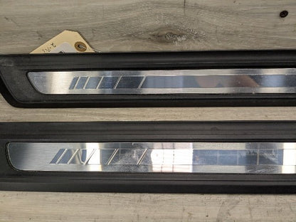 19-24 OEM BMW G23 M SPORT Front Left Right Door Sill Plate Molding Trim PAIR