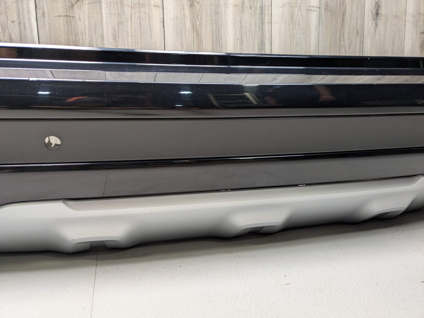 2019 BMW X3 G01 Rear Bumper Cover Black SCHWARZ II (668)